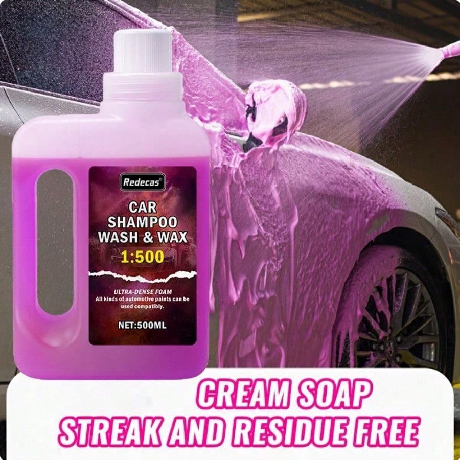 Jabón Espumoso Rosa para Lavad - Car Wax Ceramic Coating reseña y precio